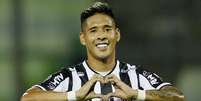 Federico Zaracho, do Atl&eacute;tico Mineiro, comemora o primeiro gol  Foto: Manaure Quintero / Reuters
