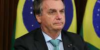 Presidente Jair Bolsonaro participa de cúpula virtual sobre o clima em Brasília
22/04/2021 Marcos Correa/Presidência da República via REUTERS  Foto: Reuters