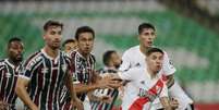 Fluminense empata com o River Plate em volta a Libertadores  Foto: Silvia Izquierdo
