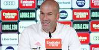 Zidane afirmou não estar preocupado com uma decisão a ser tomada pela Uefa.  Foto: Divulgação / Real Madrid / Estadão