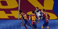 No primeiro turno, Barcelona aplicou goleada no Submarino Amarelo (Josep LAGO / AFP)  Foto: Lance!