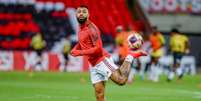 Gabigol provocou Matías Galarza (Foto: Marcelo Cortes / Flamengo)  Foto: Lance!