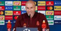 Zidane vai em busca de mais uma Champions League (Foto: Divulgação / Site oficial do Real Madrid)  Foto: Lance!