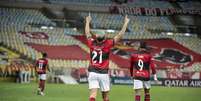 O Flamengo entra em campo pelo primeiro jogo da semifinal do Carioca (Foto: Alexandre Vidal/Flamengo)  Foto: Lance!