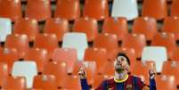 Messi foi, mais uma vez, o craque da partida (Foto: JOSE JORDAN / AFP)  Foto: Lance!
