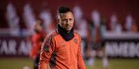 Diego Alves foi substituído no intervalo (Foto: Alexandre Vidal/Flamengo)  Foto: Lance!