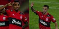 Vitinho e Michael marcaram neste sábado (Fotos: Marcelo Cortes / Flamengo e Alexandre Vidal / Flamengo)  Foto: Lance!