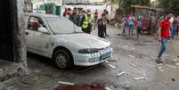 Cenário de uma das regiões atingidas pela nova onda de conflitos entre israelenses e palestinos  Foto: Mohammed Salem / Reuters