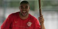 Adriano Imperador foi revelado pelo Flamengo  Foto: Alex Carvalho/Agif / Gazeta Press