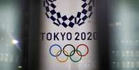 Logo da Olimpíada Tóquio 2020 em Tóquio
22/01/2021 REUTERS/Issei Kato  Foto: Reuters