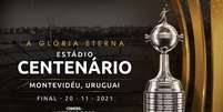 Final da Libertadores será disputada em 20 de novembro  Foto: Reprodução/Twitter