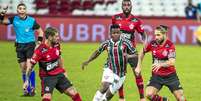 Clássico decisivo entre Fluminense e Flamengo terminou em 1 a 1; jogo de volta será neste sábado (Foto: Alexandre Vidal/Flamengo)  Foto: LANCE!