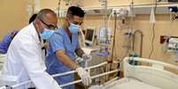 Hospital Shifa em Gaza
 17/5/2021   REUTERS/Mohammed Salem  Foto: Reuters