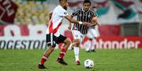 Fluminense e River se enfrentaram na primeira rodada da Libertadores (FOTO: LUCAS MERÇON / FLUMINENSE F.C.)  Foto: Lance!