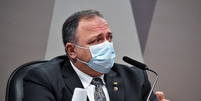 Depoimento de Eduardo Pazuello {a CPI da covid-19 durou dois dias  Foto: Agência Senado / BBC News Brasil
