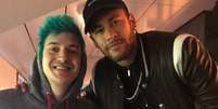 Neymar e Ninja  Foto: Instagram/PSG / Divulgação