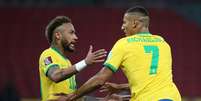 Neymar e Richarlison foram os autores dos gols desta sexta  Foto: Diego Vara / Reuters
