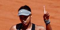 Naomi Osaka durante partida de Roland Garros
30/05/2021 REUTERS/Christian Hartmann  Foto: Reuters