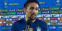 Marquinhos revelou que nunca foi levantada a hipótese de não disputar a competição (Foto: Reprodução/TV Globo)  Foto: Lance!