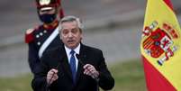Presidente argentino Alberto Fern&aacute;ndez em Buenos Aires
 9/6/2021   REUTERS/Agustin Marcarian  Foto: Reuters