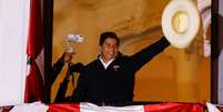 Candidato à presidência do Peru, Pedro Castillo, em Lima
08/06/2021 REUTERS/Sebastian Castaneda  Foto: Reuters