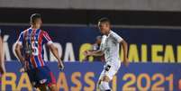 Marcos Guilherme estreou pelo Peixe no duelo contra o Bahia, pelo Brasileirão (Foto: Ivan Storti/Santos FC)  Foto: Lance!