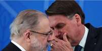 Relatório cita nomeações de Bolsonaro para PF e Ministério Público; em 2019, Augusto Aras virou procurador-geral  Foto: Reuters / BBC News Brasil