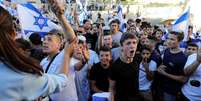 Marcha de israelenses em Jerusal&eacute;m Oriental
 15/6/2021   REUTERS/Ammar Awad  Foto: Reuters
