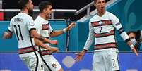 Cristiano Ronaldo marcou duas vezes na estreia de Portugal na Eurocopa  Foto: Attila Kisbenedek / Reuters