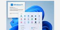 Suposta interface do Windows 11, que foi publicada em fóruns na internet   Foto: Reprodução / Estadão