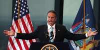 Governador de NY Andrew Cuomo fala no World Trade Center 
 15/6/ 2021   REUTERS/Mike Segar  Foto: Reuters