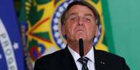 Presidente Jair Bolsonaro durante cerimônia no Palácio do Planalto
10/06/2021 REUTERS/Adriano Machado  Foto: Reuters