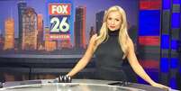 Ivory Hecker era uma das repórteres e apresentadoras mais populares da Fox de Houston até ser demitida por insubordinação  Foto: Fox 26/Divulgação
