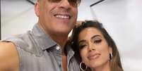 Anitta confirma música para trilha de 'Velozes e Furiosos 9' ao posar com Vin Diesel  Foto: Reuters