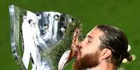 Sergio Ramos se despediu do Real Madrid  Foto: Sergio Perez / Reuters