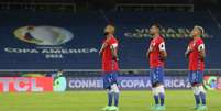 Jogadores do Chile na Copa América
 14/6/2021  REUTERS/Ricardo Moraes  Foto: Reuters