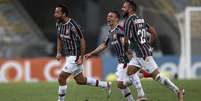 Nene marcou o gol do Fluminense na vitória sobre o Santos, no Maracanã (Foto: LUCAS MERÇON / FLUMINENSE F.C.)  Foto: Lance!