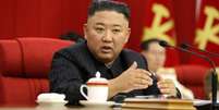 L&iacute;der norte-coreano Kim Jong Un em Pyongyang
 17/6/2021  KCNA via REUTERS   Foto: Reuters