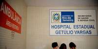 Fachada do Hospital Estadual Get&uacute;lio Vargas, na Penha, zona norte do Rio&nbsp;  Foto: Fernando Fraz&atilde;o/Agencia Brasil / Estad&atilde;o