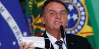 Presidente Jair Bolsonaro em Brasília   Foto: Adriano Machado / Reuters
