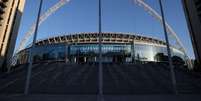 Estádio de Wembley, em Londres, cujo uso está programado para ocorrer nas semifinais e finais desta Eurocopa
12/06/2021 REUTERS/Carl Recine  Foto: Reuters