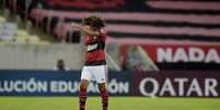 Willian Arão foi expulso na partida contra a LDU, no Maracanã (Foto: Staff Images / CONMEBOL)  Foto: LANCE!