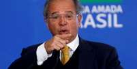 Ministro Paulo Guedes em evento em Brasília
18/5/2021 REUTERS/Adriano Machado  Foto: Reuters