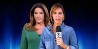Christiane Pelajo e Flávia Jannuzzi: a superexposição no vídeo abre brecha para nervosismo e erro  Foto:  Reprodução/GloboNews e Reprodução/TV Globo