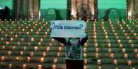 Homenagem no Rio de Janeiro aos mais de 500 mil mortos pela covid-19 no Brasil  Foto: REUTERS/Pilar Olivares / BBC News Brasil