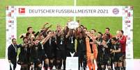 Bayern de Munique conquistou o título do Campeonato Alemão na temporada 2020/21 (Foto: Reprodução/Bayern)  Foto: Gazeta Esportiva