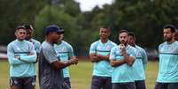 Fluminense em treinamento no CT Carlos Castilho (Foto: Lucas Merçon/Fluminense FC)  Foto: Lance!