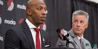 Chauncey Billups, técnico do Blazersq  Foto: Sam Forencich/AFP / Jumper Brasil