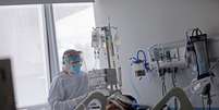 Paciente internado com Covid em Bogot&aacute;
 3/6/2021    REUTERS/Luisa Gonzalez  Foto: Reuters