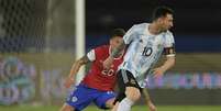 Messi está focado na disputa da Copa América com a Argentina (FOTO: CARL DE SOUZA / AFP)  Foto: Lance!